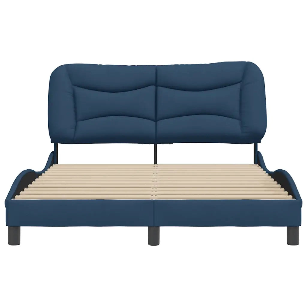 Giroletto senza Materasso Hvar Blu 120x200 cm in Tessuto 3207764