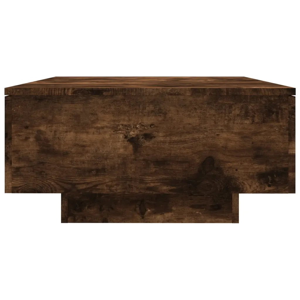 Tavolino da Salotto-Tavolino da soggiorno-Tavolo Rovere Fumo 90x60x31 cm Legno Multistrato
