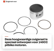 Kit di manovella 56 mm - Lega di alluminio - 3 pezzi - Compatibile con PIT PRO DIRT - Serraggio - Facile da installare - Manovella motore