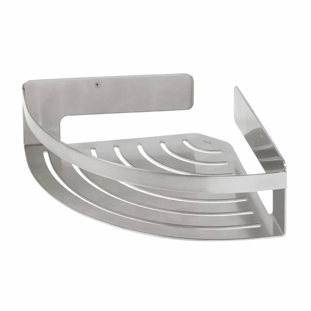 Tiger Mensola da Bagno Angolare Caddy Argento Grande 1400630946cod mxl 129195