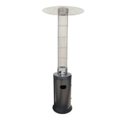 STUFA AEREA PER PATIO A GAS GPL - 10,5KW - COLOR ANTRACITE DA ESTERNO