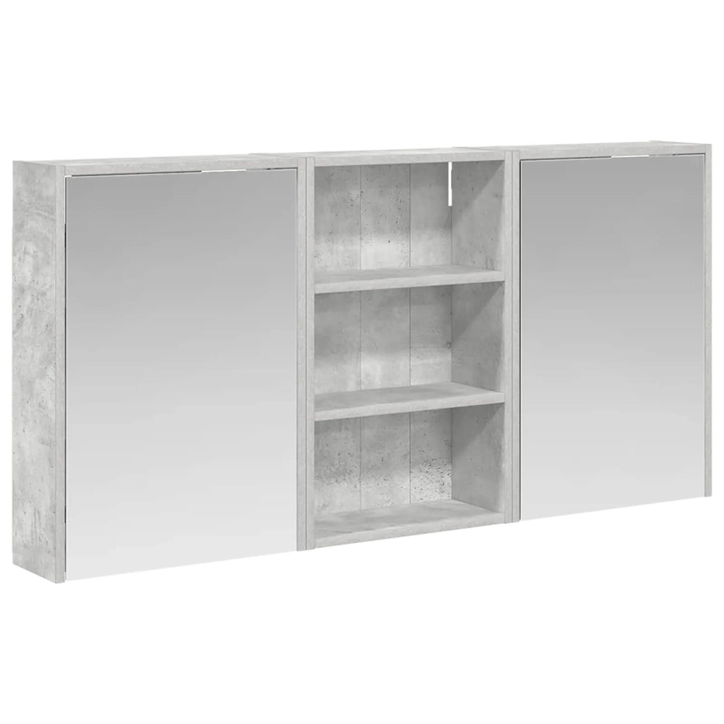 Set di Armadi da Bagno 3 pz 126 x 16 x 62.5 cm 3403827