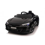 Macchina Elettrica per Bambini 12V Licenza Ufficiale Audi RS E-Tron GT con Telecomando Nero
