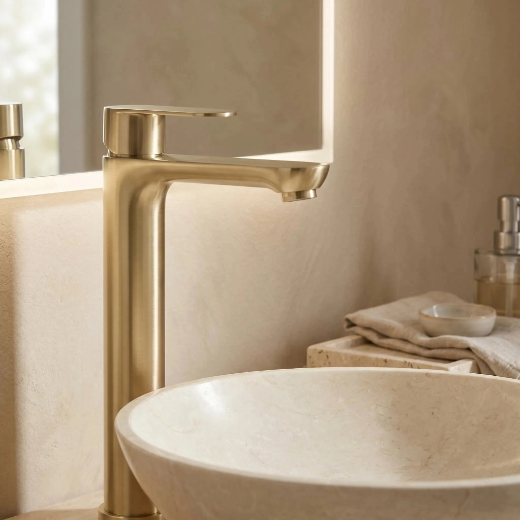 Rubinetto Da Bagno Rea Logan Brush Nickel