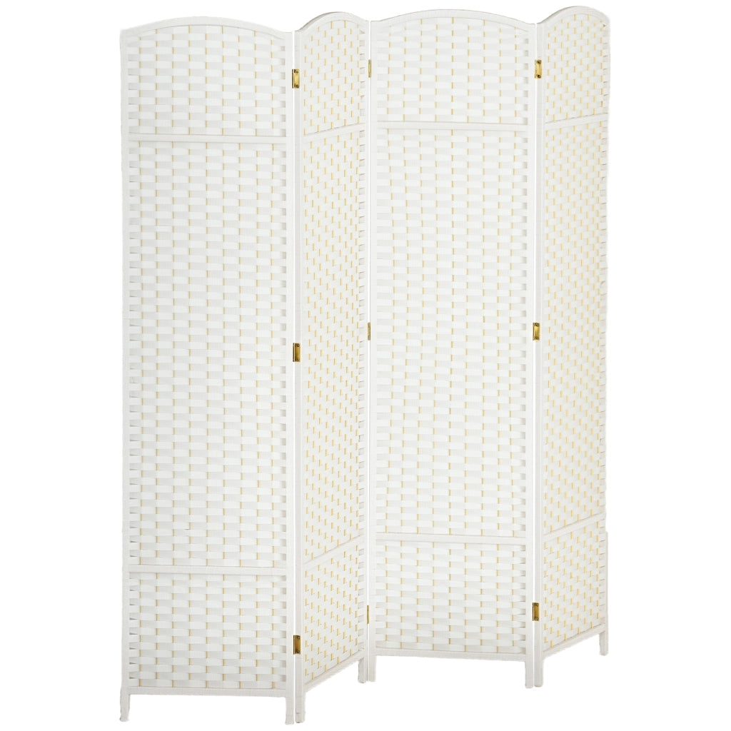 Divisorio Faltabile ¨C zephmum ¨C Bianco 4 Pannelli