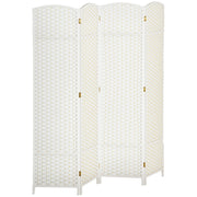 Divisorio Faltabile ¨C zephmum ¨C Bianco 4 Pannelli