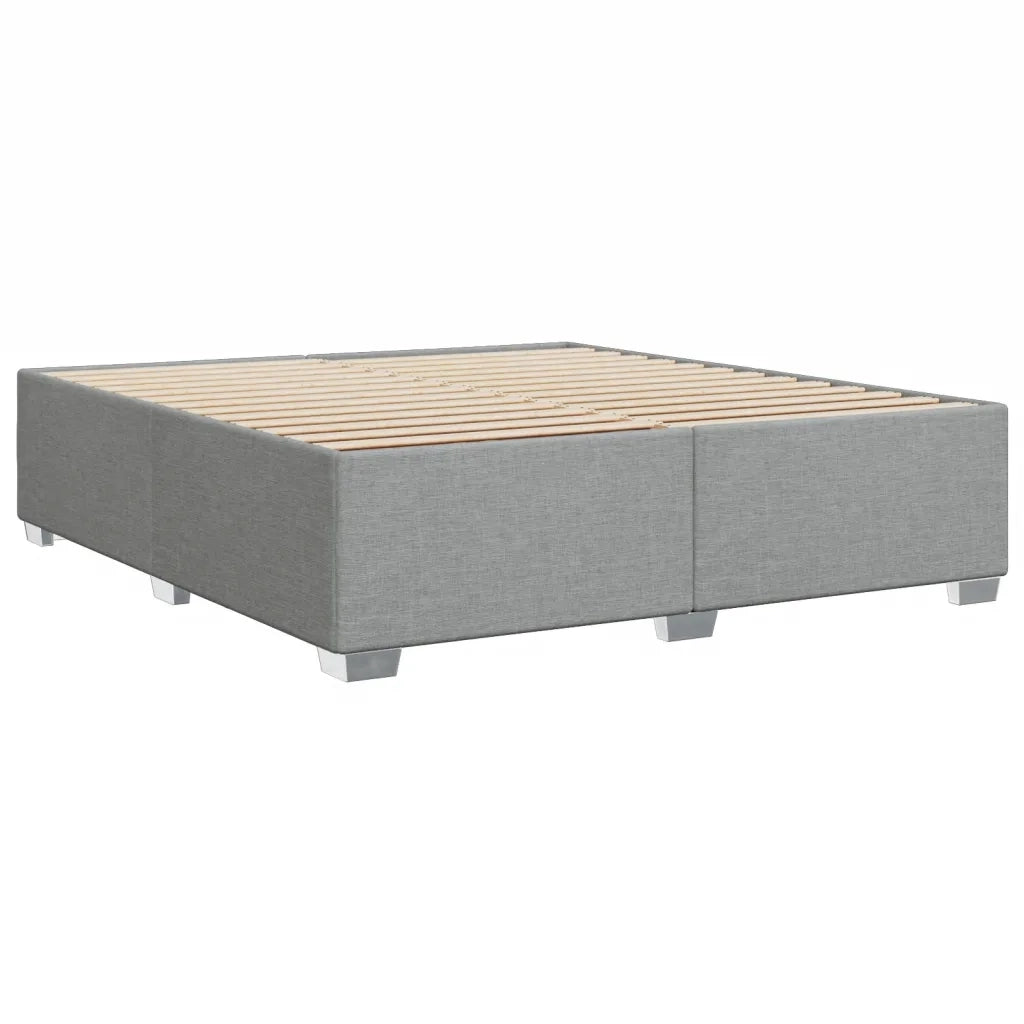 Giroletto senza Materasso Grigio Chiaro 180x200 cm Tessuto 3284492