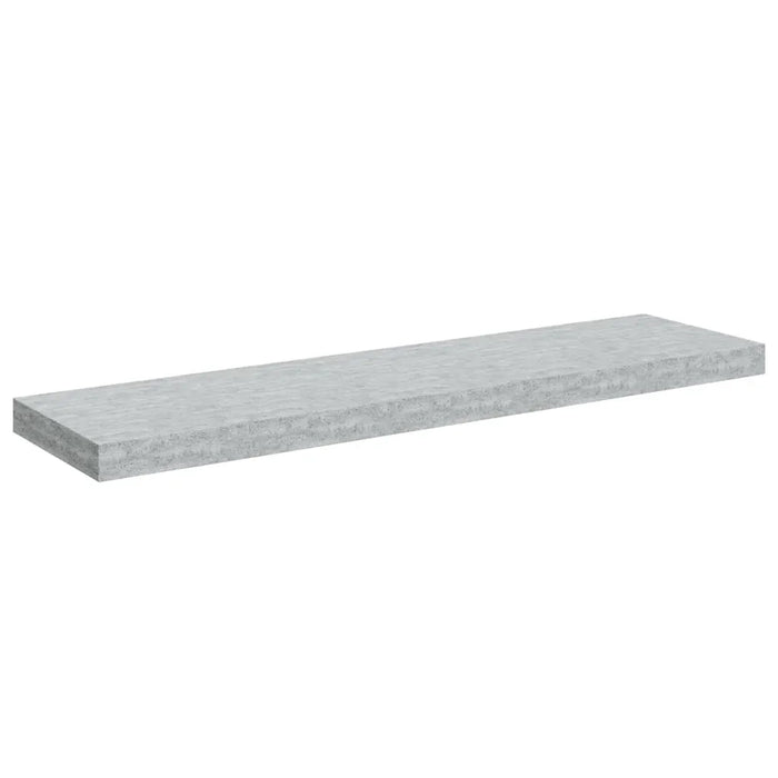 Scaffali a Parete 4 pz Grigio Cemento 90x23,5x3,8 cm in MDF cod mxl 33308