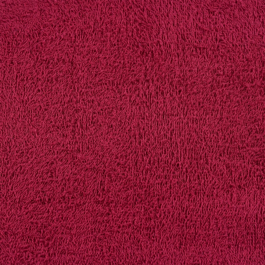 Asciugamani FROGN 4 pz | Teli per bagno Bordeaux 50x100 cm 360 g/m2