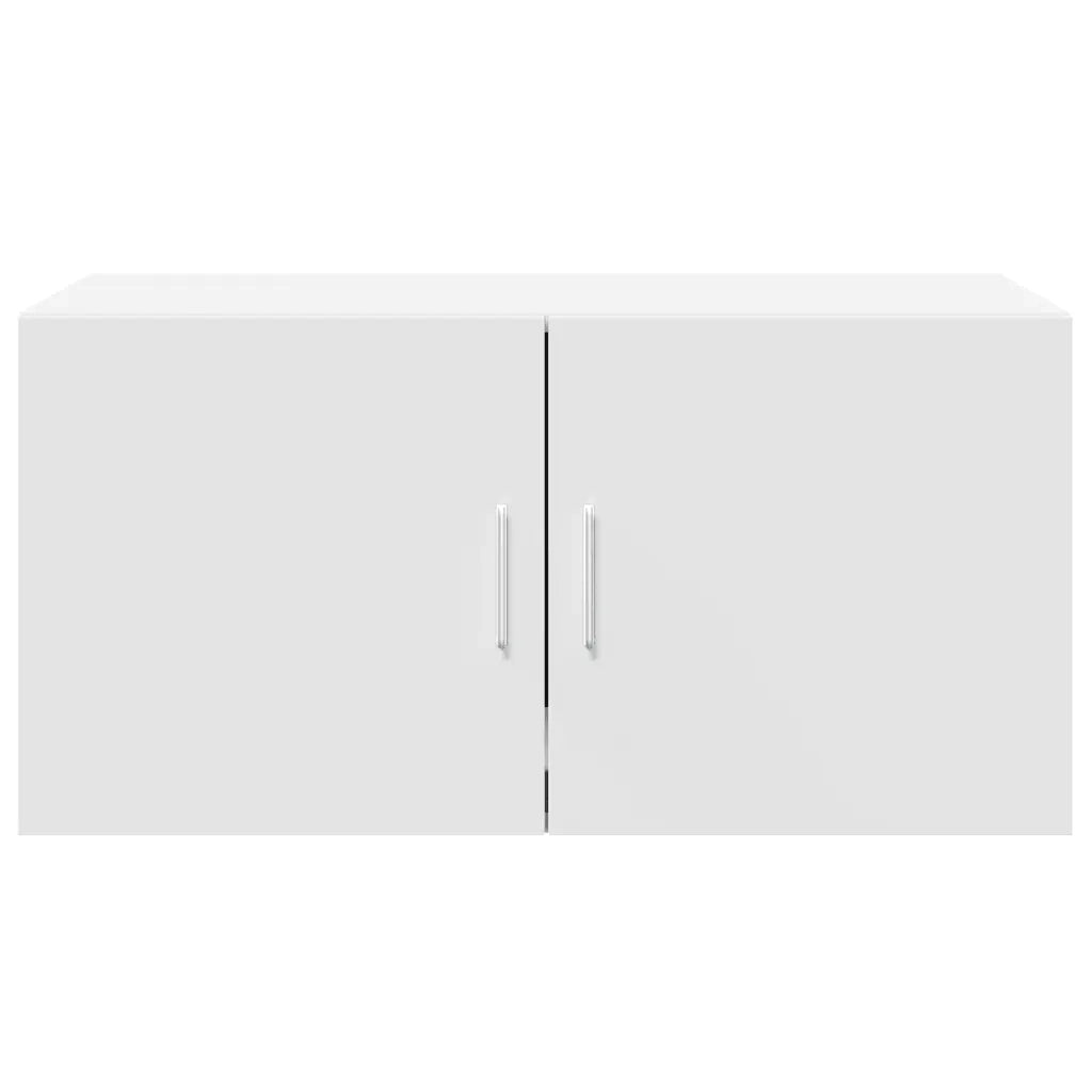 Mobile a Parete Bianco 80x42,5x40 cm in Legno Multistrato 846124