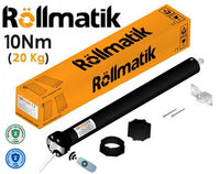 Motore per tapparelle con telecomando 10 Nm - 20Kg (per rullo diametro 40mm)