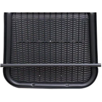 Sedia da esterno impilabile Bistrot Black - La Dea Sedia