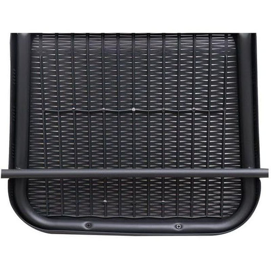 Sedia da esterno impilabile Bistrot Black - La Dea Sedia