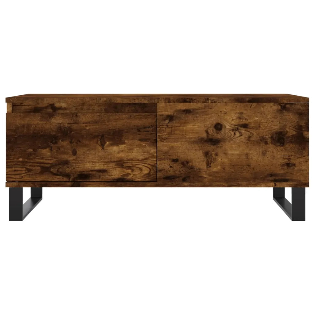 Tavolino da salotto | Tavolino da caff¨¨ | Tavolino da Soggiorno Rovere Fumo 90x50x36,5 cm Legno Multistrato