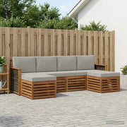 Set divani Legno di Acacia Massello 3384677