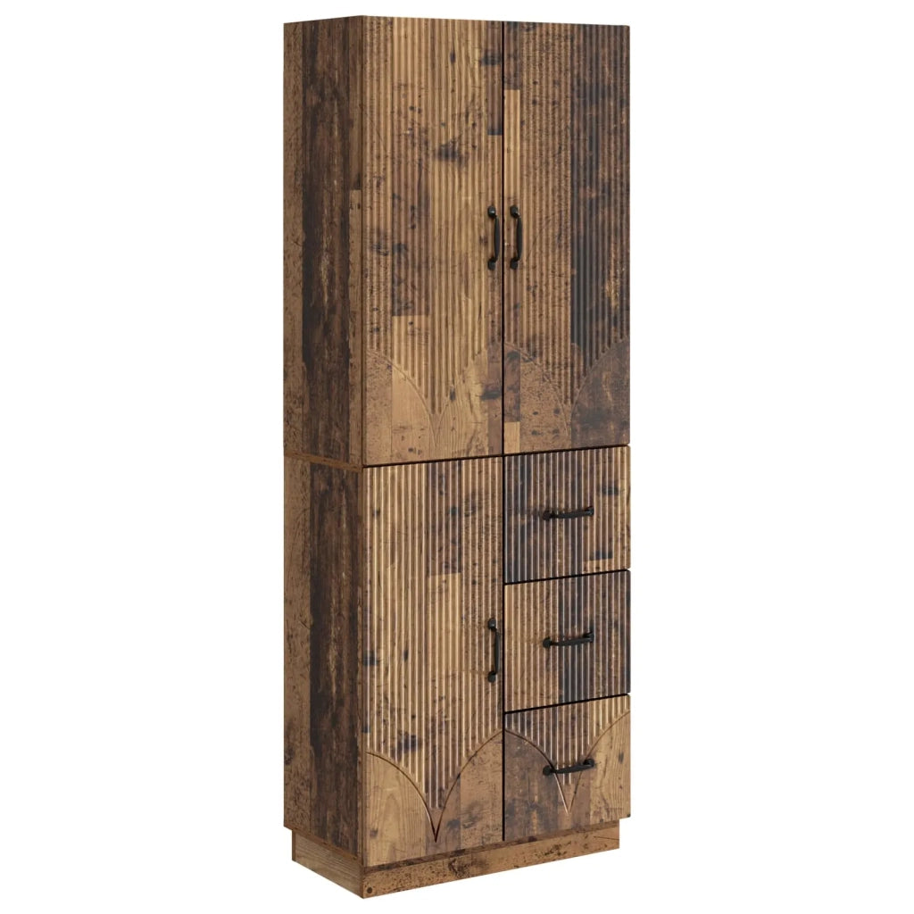 Set di armadi 2 pcs Legno antico Legno ingegnerizzato 3416824