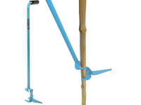 Piantacanne in ferro Abrek Maxi Azzurro per inserire canne e pali nel terreno