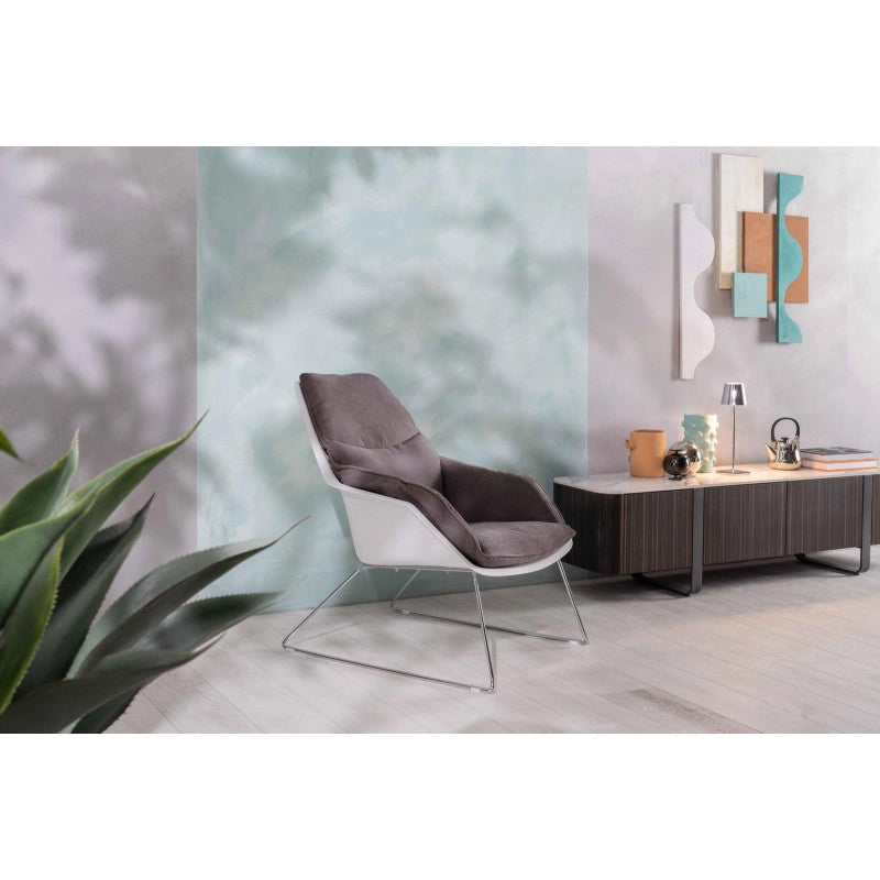 Poltrona in polipropilene Grace L P H 74 x 85 x 86 Stones