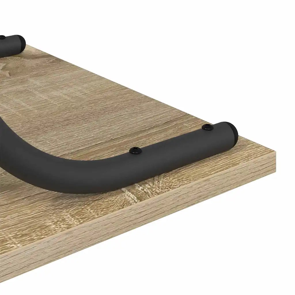 vidaXL Tavolo consolle rovere sonoma 101 x 35 x 80.5 cm