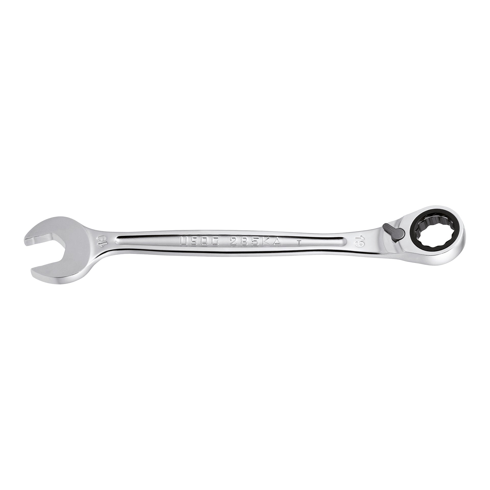 USAG CHIAVE COMBINATA CON CRICCHETTO USAG 285KA DIAMETRO 18MM - U02856018