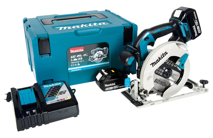 SEGA CIRCOLARE MAKITA 18V A BATTERIA D.165mm DHS680RTJ