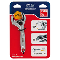 USAG CHIAVE REGOLABILE A RULLINO CORTA U02940010