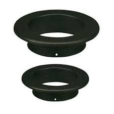 Rosone a muro nero pesante 120