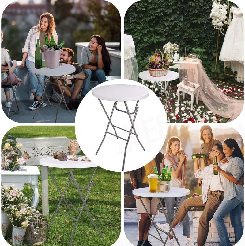 Tavolo bar richiudibile grigio - La Dea Sedia