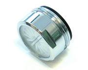 ROMPIGETTO IN OTTONE CROMATO 10 PZ.  mis. 24x1 M