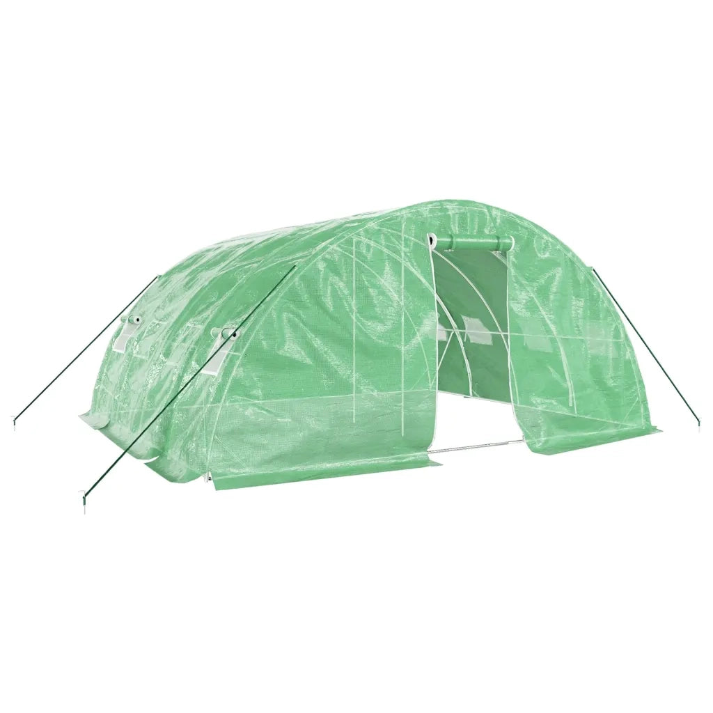 Serra con Telaio in Acciaio Verde 20 m2 5x4x2,3 m CFW1937106