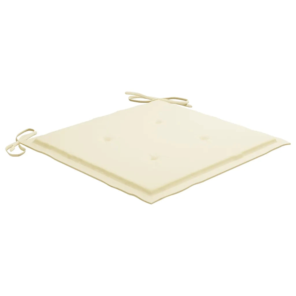 Sedie da Giardino Pieghevoli 6 pz con Cuscini Massello Acacia 3065463