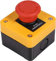 Dispositivo di emergenza 660 V in plastica 1 NO + 1 NC con scatola per uso domestico - 10 A.