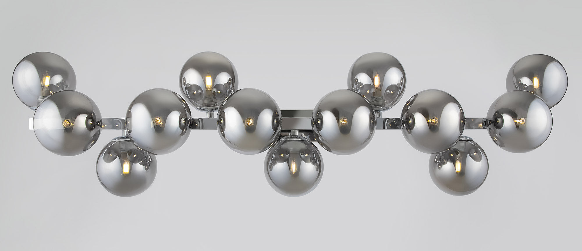 Lampada da parete Modern in Metallo Dallas Cromo