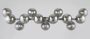 Lampada da parete Modern in Metallo Dallas Cromo