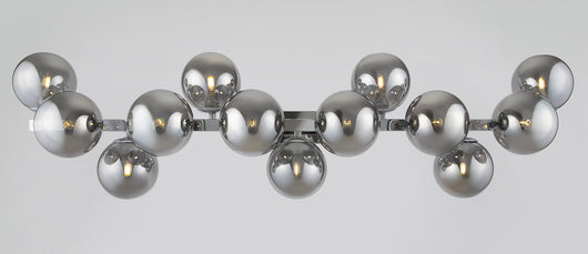 Lampada da parete Modern in Metallo Dallas Cromo