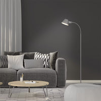 Piantana Nordico Brello Metallo Cromo Opaco 1 Luce E27