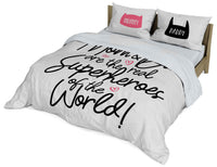 Copripiumino Matrimoniale con Federa Stampato Shine 07