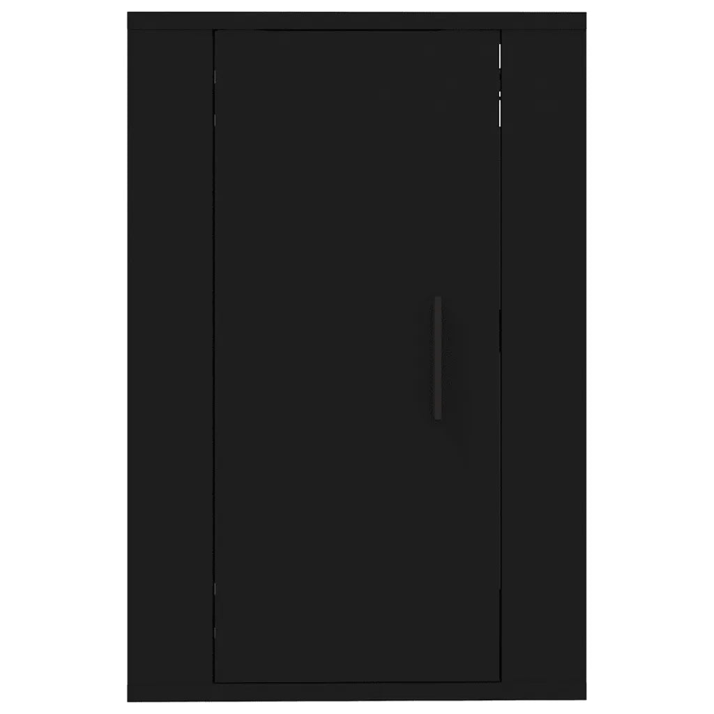 Mobile Porta TV a Parete Nero 40x34,5x60 cm 816658