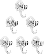 Kit di fissaggio per vetro - 6 pezzi - Senza perforazione necessaria - Supporto per asciugamano per vetro da finestra - Ideale per bagno e cucina - Installazione facile
