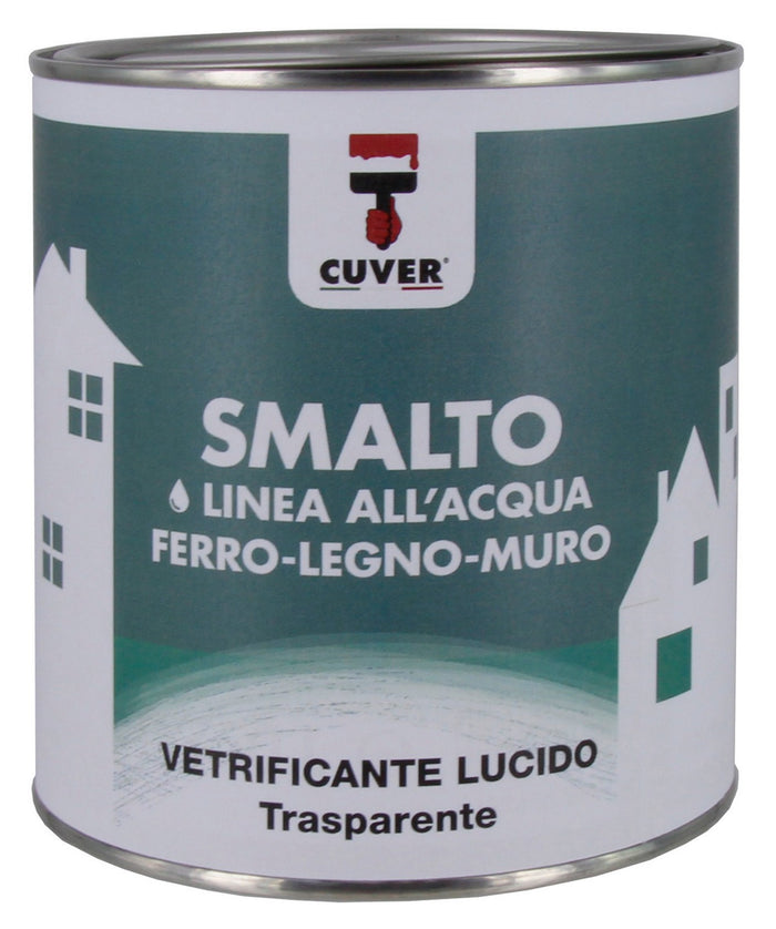 smalto vetrificante cuver trasparente lucido lt.0,750 cod:ferx.14088