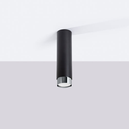 Lampada a soffitto NERO 22,5 nero/cromo
