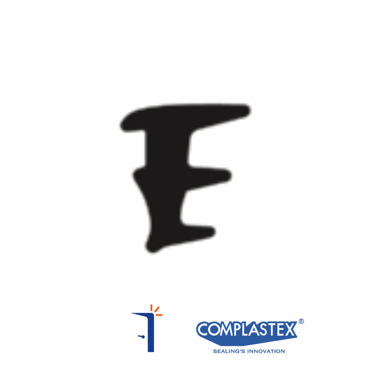 Guarnizione vetro interna 5 mm nera in PVC Complestex Universal - Rotolo 150 m