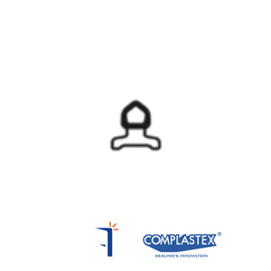 Guarnizione per lamella persiana orientabile pvc coestruso 250 m Complastex Pacco da:: 250mt