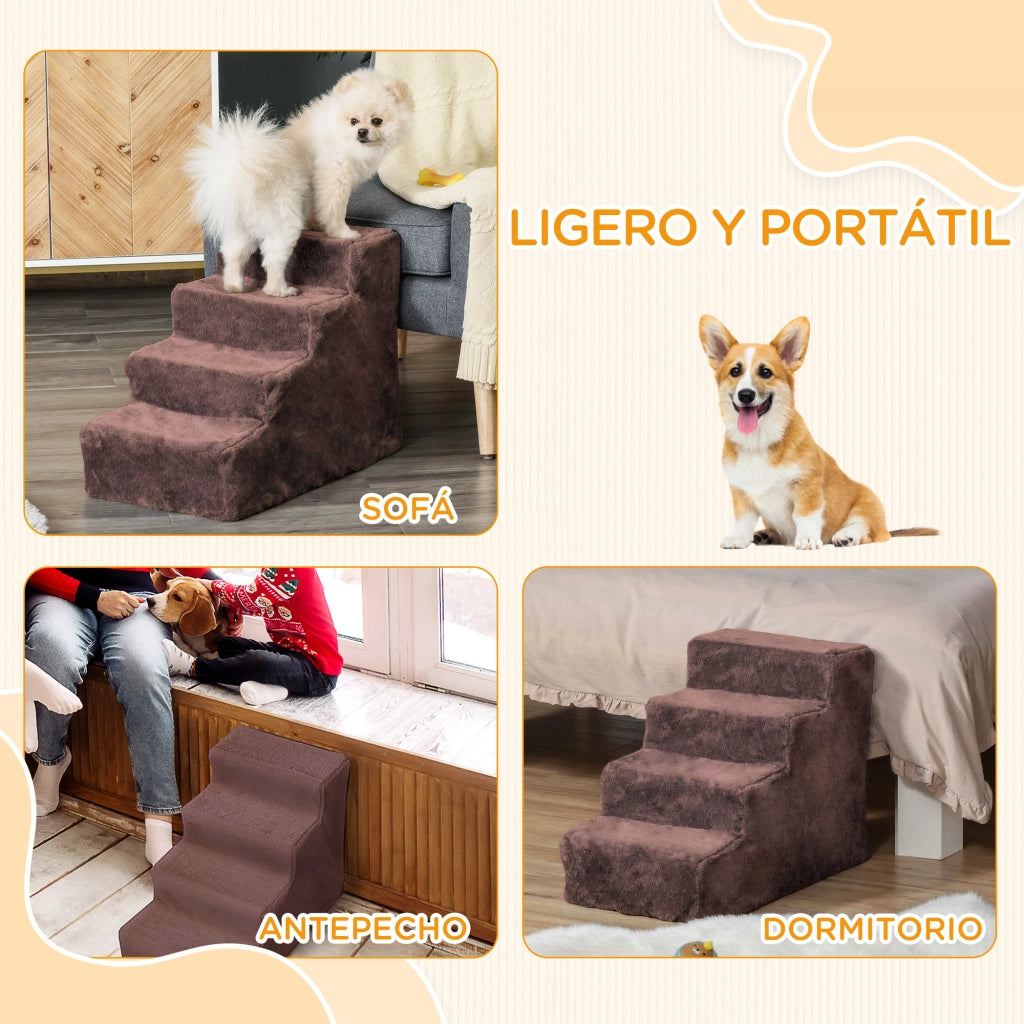 Letto per Cani Gatto ¨C zephmum ¨C Marrone 60x35x44 cm
