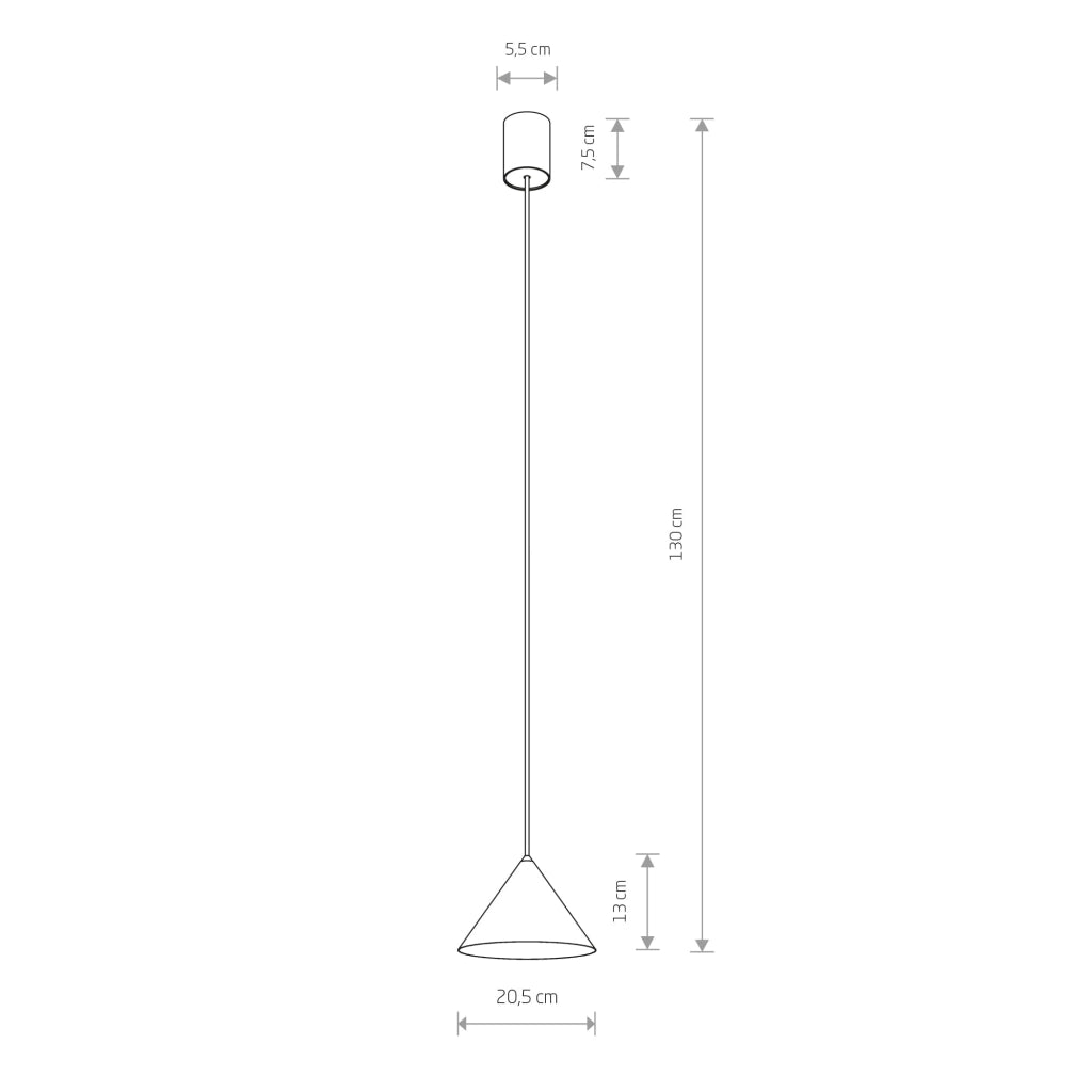 Lampada a sospensione Nowodvorski Zenith 7996 nera GU10