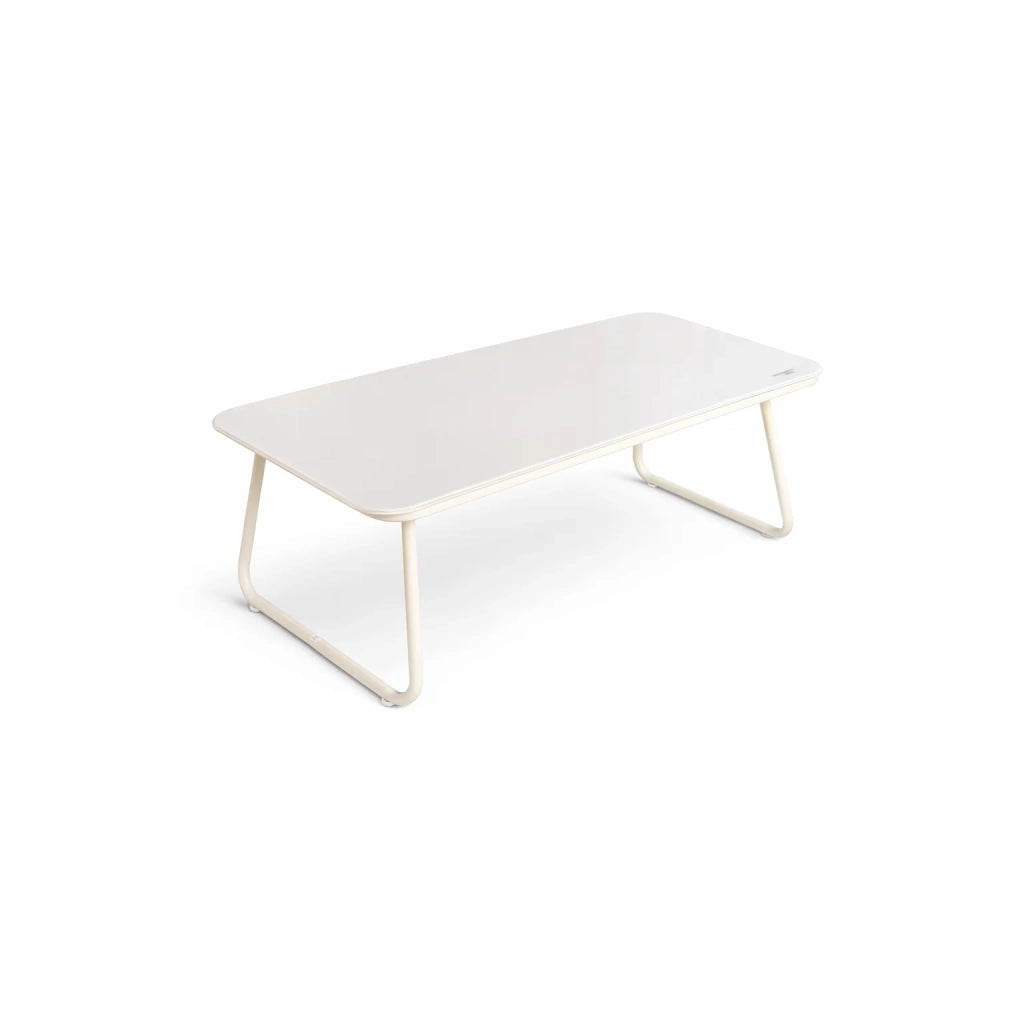Set salotto da giardino Vivo, divano 2 posti + 2 poltrone + tavolino rettangolare, con cuscini