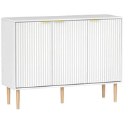 Credenza 3 Ante ¨C Xylo ¨C Bianco 107x35x80 cm
