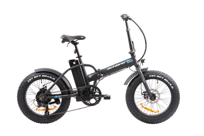 F.LLI SCHIANO E-BOSS  20'' E-bike , Bicicletta elettrica Pieghevole Unisex Adulto con Motore 250W e 7 velocitÃ , Batte