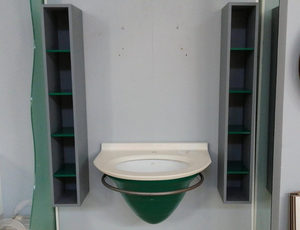Mobile Bagno Ariosa Pens.Cm.78 Verde Lu - Ideal Standard