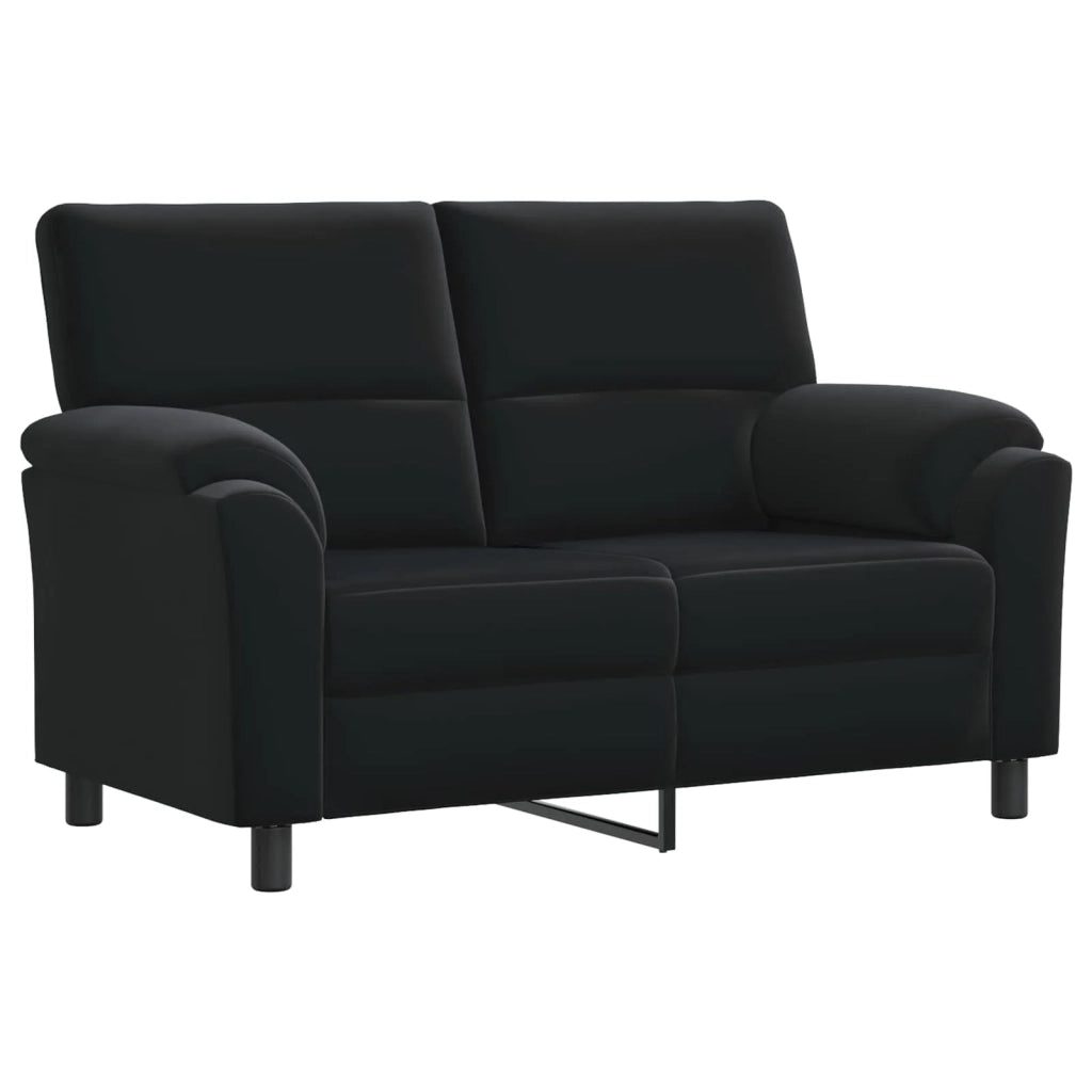 Set di divani 3 pcs Nero Velluto 3430468